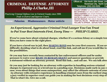 Tablet Screenshot of carterettriallawyer.com